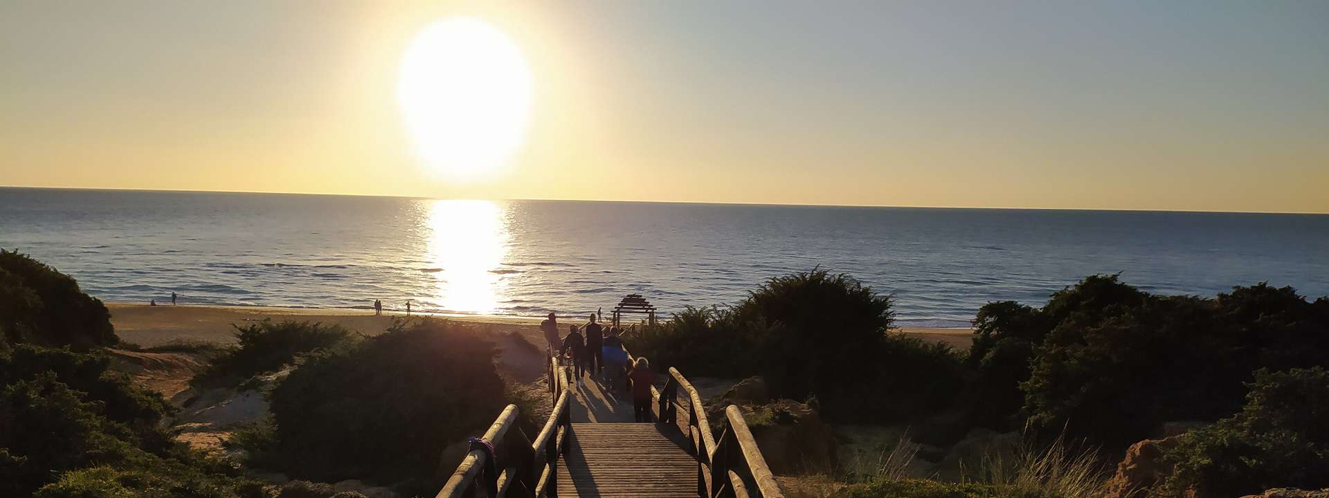 Beach view on the Costa de la Luz